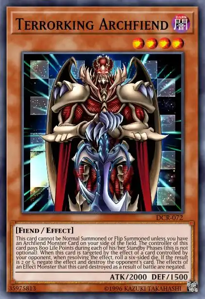 Edison Rulings for Terrorking Archfiend